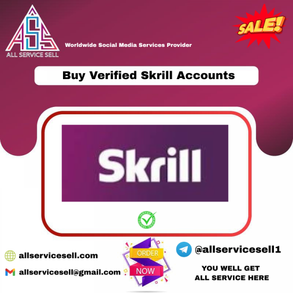 Buy Verified Skrill Accounts
